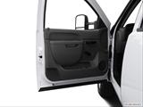  Inside of driver's side open door, window open photo